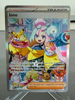 Pokemon TCG Iono 269/193 Near Mint English Paldea Evolved - Image 1