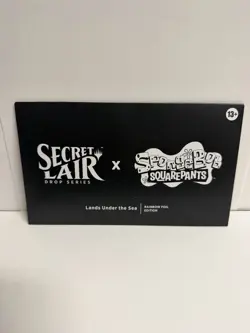 Magic the Gathering Secret Lair x SpongeBob SquarePants Lands Under The Sea Foil - Image 2