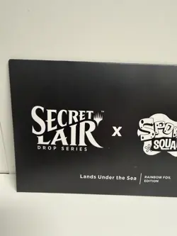 Magic the Gathering Secret Lair x SpongeBob SquarePants Lands Under The Sea Foil - Image 3