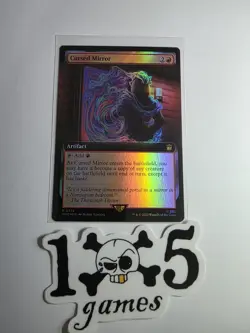 Cursed Mirror (Extended Art) Universes Beyond: Doctor Who Foil NM Pack Fresh!! - Image 1