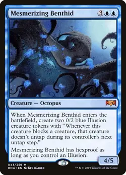 Mesmerizing Benthid Foil Ravnica Allegiance 43 NM MTG - Image 1