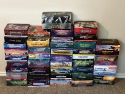 MTG Empty Booster Boxes Lot of 40. Includes Empty Packs, Shrink Wrap, Etc. - Image 1