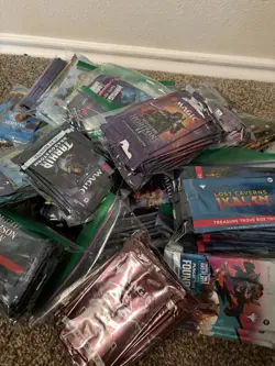 MTG Empty Booster Boxes Lot of 40. Includes Empty Packs, Shrink Wrap, Etc. - Image 2