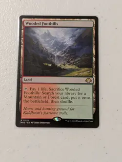 MTG Wooded Foothills - Modern Horizons 3 - Image 1