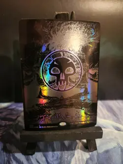 MTG Swamp Oil Slick ✨Raised Foil✨ Phyrexia: All Will Be One NM - Image 1