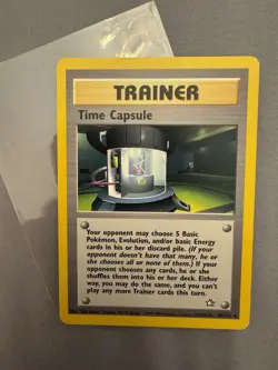 Pokemon TCG Trainer: Time Capsule Neo Genesis Set Rare Unlimited 90/111 - Image 1
