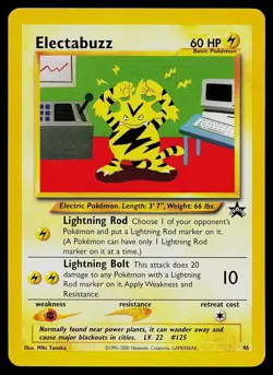 Pokemon Card - Electabuzz Wizards Black Star Promos 46 Promo - Image 1