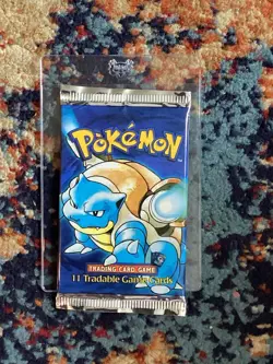 🔥1999 Pokemon Base (Shadowless) Booster Pack (Blastoise) Factory Sealed! 🔥 - Image 1