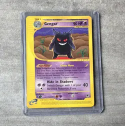 Pokemon TCG Gengar 48/165 Expedition Base 2002 English non holo some whitening￼ - Image 1