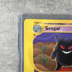 Pokemon TCG Gengar 48/165 Expedition Base 2002 English non holo some whitening￼ - Image 2