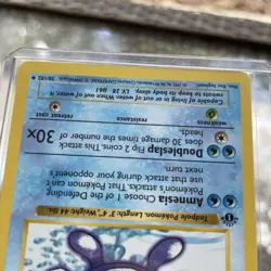 1999 Pokemon Base Set Poliwhirl 1st Edition Shadowless #38 - Image 3