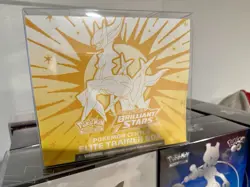 Pokemon Center Exclusive Sword & Shield Brilliant Stars Elite Trainer Box ETB - Image 1