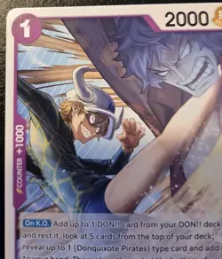 Dellinger OP14-067 Uncommon The Azure Sea's Seven One Piece Card Game - Image 2