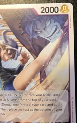 Dellinger OP14-067 Uncommon The Azure Sea's Seven One Piece Card Game - Image 3