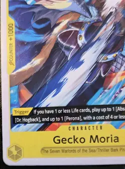 Gecko Moria OP16-105 Common The Time Of Battle One Piece Card Game - Image 4