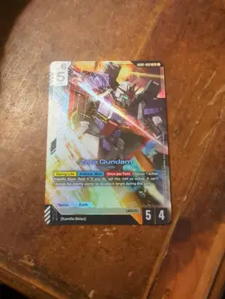 Zeta Gundam GD02-069 LR Gundam Card Game Dual Impact Legendary Rare NM - Image 1