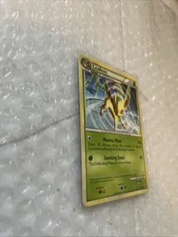 2010 LEAFEON #17/90 HGSS UNDAUNTED POKEMON CARD RARE NM - Image 2