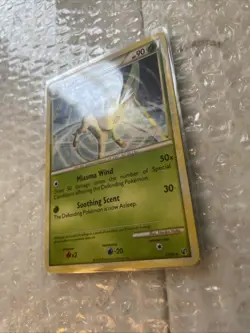 2010 LEAFEON #17/90 HGSS UNDAUNTED POKEMON CARD RARE NM - Image 3
