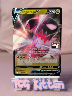 Regidrago V 135/195 Play! Pokemon Prize Pack Series 3 Promo TCGKITTEN - Image 1