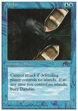 MTG Dandan, Chronicles, Heavily Played, English - Image 1