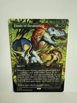 Finale of Devastation (Borderless) Commander Masters Regular NM 700 - Image 1
