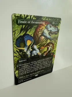 Finale of Devastation (Borderless) Commander Masters Regular NM 700 - Image 2