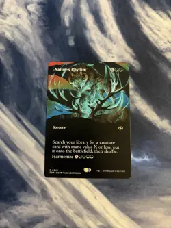 Nature's Rhythm (Borderless) Tarkir: Dragonstorm Regular - Image 1