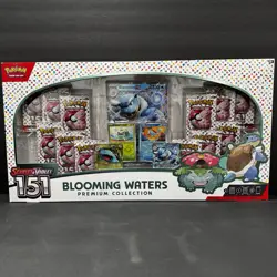 Pokemon TCG Blooming Waters Premium Collection Scarlet & Violet 151, Side Glued - Image 1