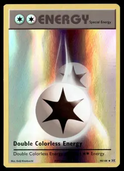 2016 XY - Evolutions reverse holo Double Colorless Energy Uncommon #90 - Image 1