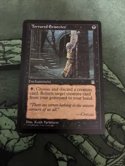 MTG: Stronghold: Tortured Existence: Lightly Played Condition - Image 1