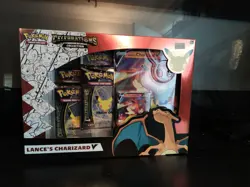 Pokemon TCG Celebrations Collection Lance's Charizard V Box 820650101625 - Image 1