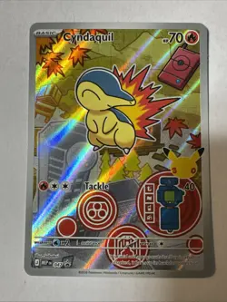 Cyndaquil 047 MEP IR Holo 2026 30th Anniversary First Partner Series 2 Pokemon - Image 1