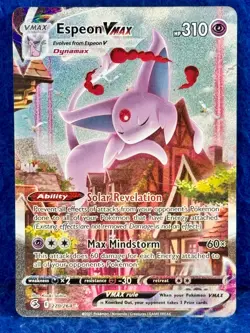 POKEMON TCG FUSION STRIKE ESPEON VMAX ALT ART NEAR MINT/MINT - Image 1