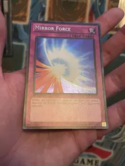 YUGIOH • MIRROR FORCE • SECRET RARE • LCYW-EN091 • 1st EDITION • NM - Image 4