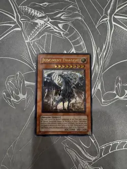 Yu-Gi-Oh Judgment Dragon Ultimate Rare - Image 1