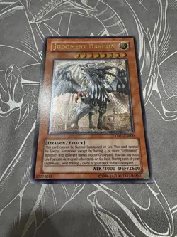 Yu-Gi-Oh Judgment Dragon Ultimate Rare - Image 2