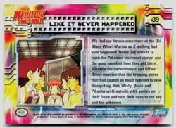 Like It Never Happened #40 Topps The First Movie Trading Cards FOIL LP - Image 2