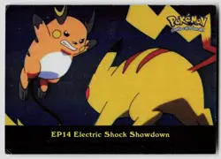EP14 Electric Shock Showdown #136 Topps Trading Cards Series 2 FOIL LP - Image 1