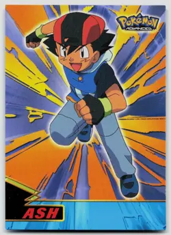 Ash #1 Topps Advanced Trading Cards Pokemon LP - Image 1