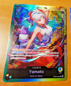 ONE PIECE ENGLISH CARD GAME HOLO CARTE ST28 YAMATO OP06-022 EN ST NM 2025 - Image 1