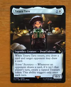 Tataru Taru #138- Extended Art- Final Fantasy MTG Near Mint Card - Image 1