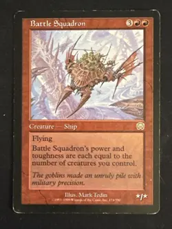 1x Battle Squadron (174) Mercadian Masques MP MTG Magic the Gathering x1 MKE - Image 1