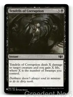 Tendrils of Corruption 166 Common The List Reprints Magic: The Gathering NM - Image 1