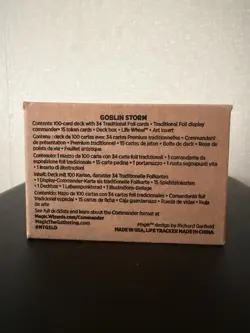 Secret Lair Commander Goblin Storm Sealed Box - Image 4
