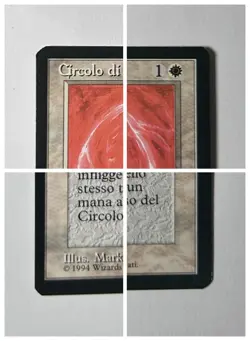 Circle of Protection: Red - MTG FBB Italian 1994 - Common NM Free Ship - Image 3