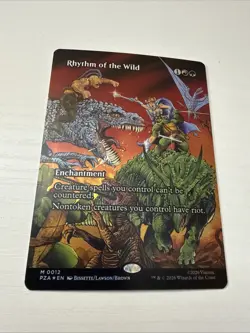 Rhythm of the Wild (Borderless) #12 *Foil* (NM) PZA MTG - Image 1
