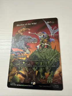 Rhythm of the Wild (Borderless) #12 *Foil* (NM) PZA MTG - Image 3