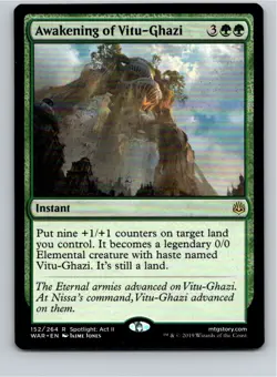 Magic the Gathering Awakening of Vitu-Ghazi War of the Spark MTG Free Shipping! - Image 1