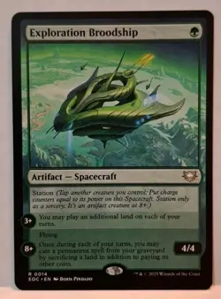 MTG Exploration Broodship x1 Commander: EoE Regular NM/PFresh! - Image 1