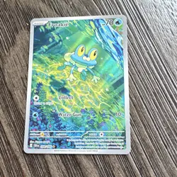Nintendo Froakie 088/086 Scarlet & Violet Holo IR Full Art English Pokemon - Image 1